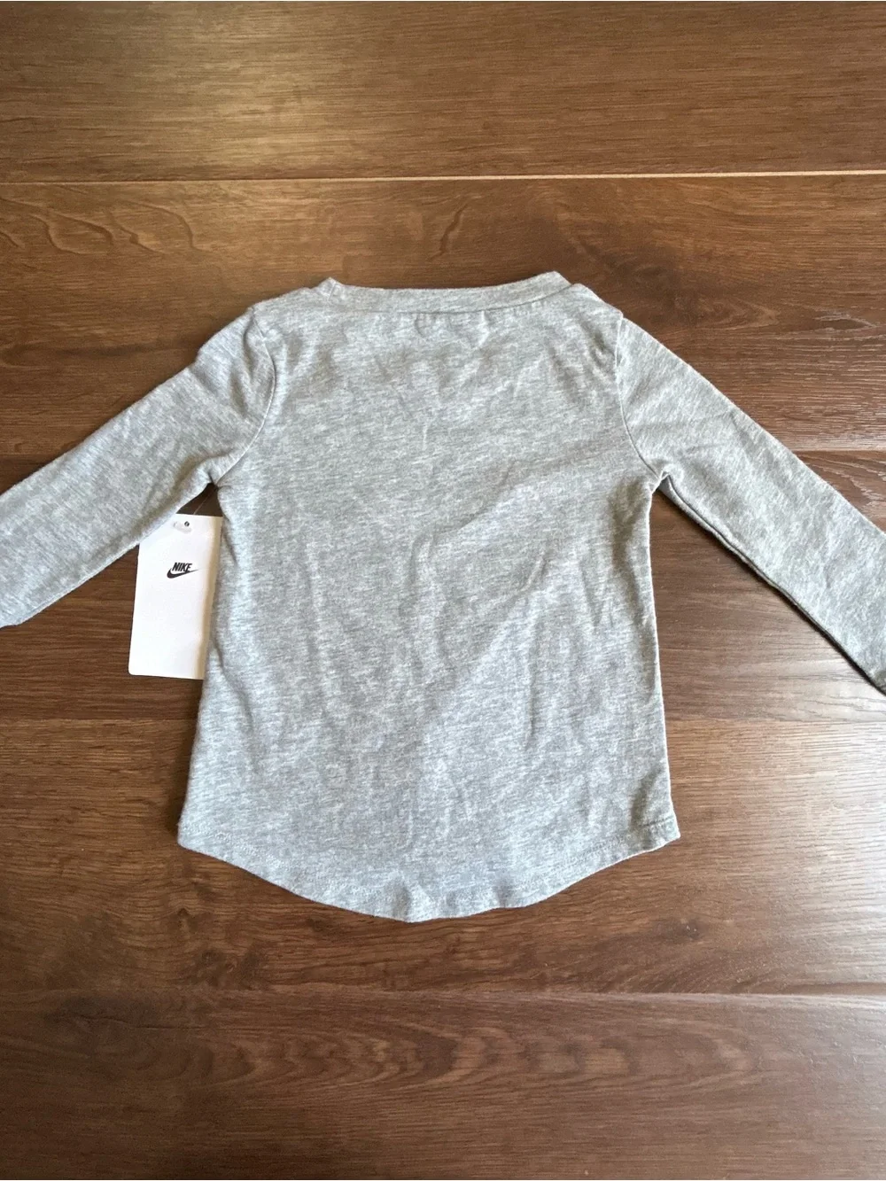 Nike Long Sleeve Top Heather Gray 12m